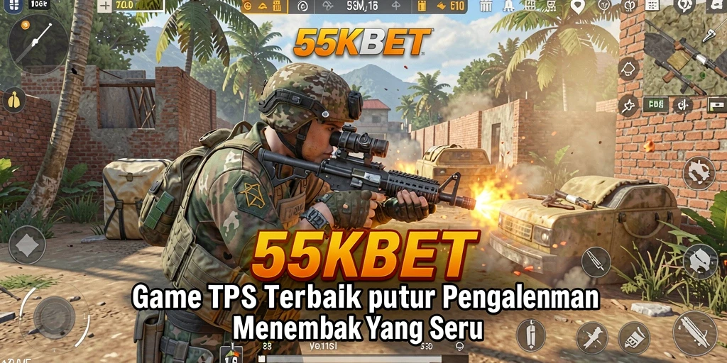 Gameplay seru dalam 55KBET dengan aksi tembak-menembak yang memikat.