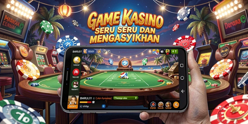 Tampilan gameplay kasino yang mengasyikkan di BARU01.