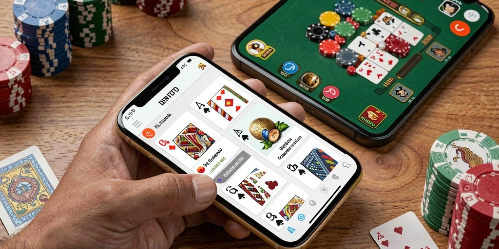 Screenshot gameplay DENTOTO menunjukkan aksi seru QiuQiu.