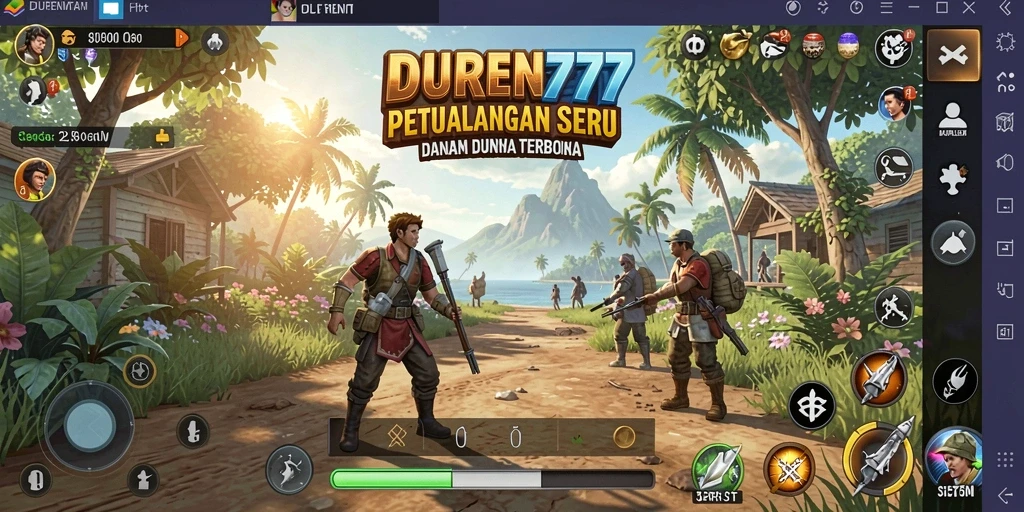 Gameplay seru di dunia terbuka DUREN777.