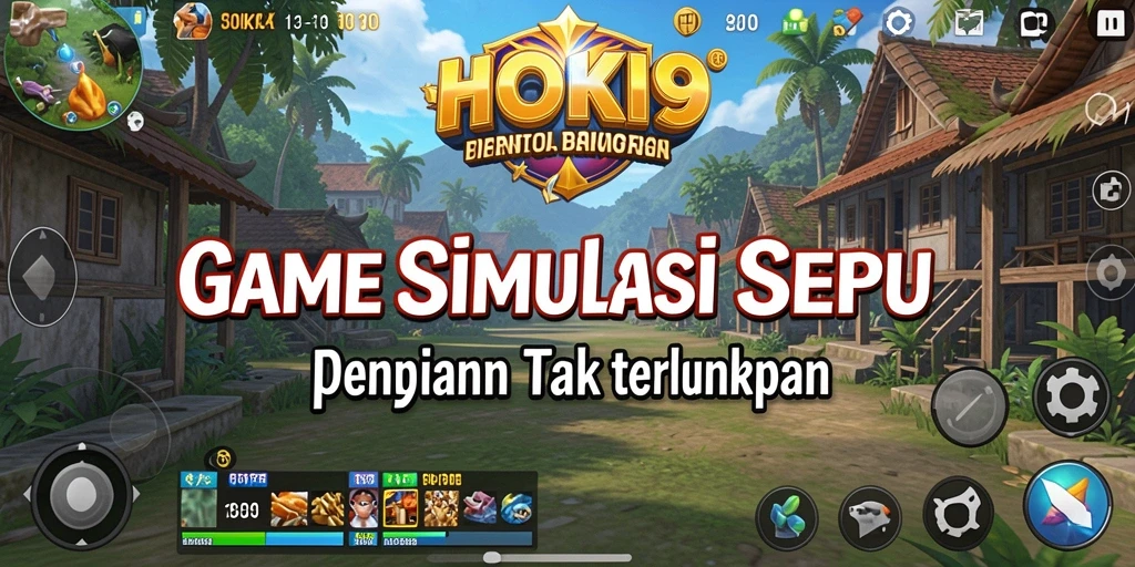 Tampilan gameplay HOKI9 dengan elemen simulasi menarik.