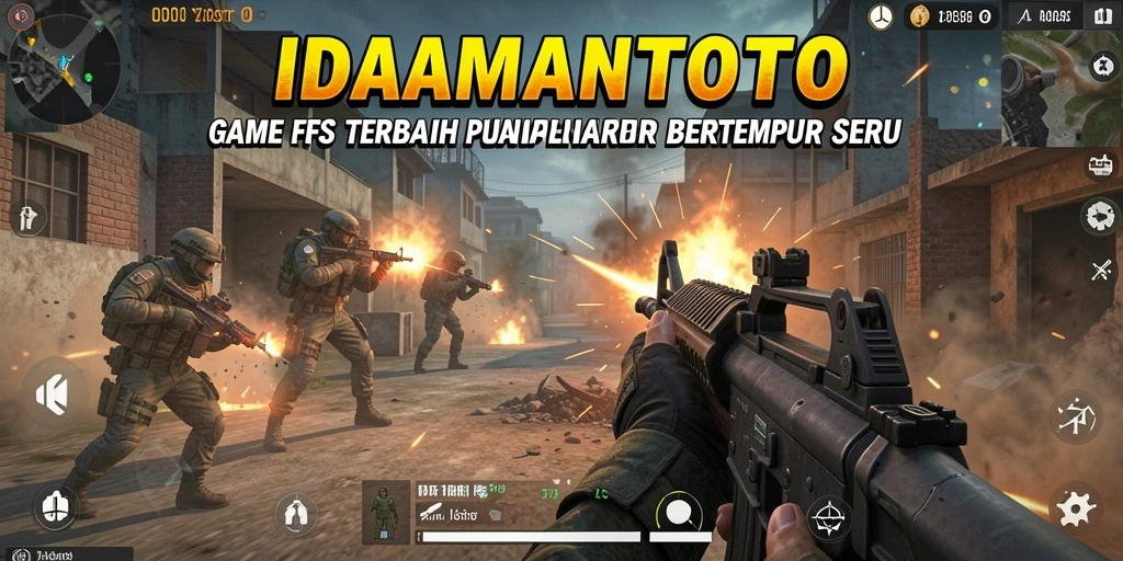 Tangkapan layar utama <strong>IDAMANTOTO</strong> menunjukkan aksi tempur yang intens dan seru.
