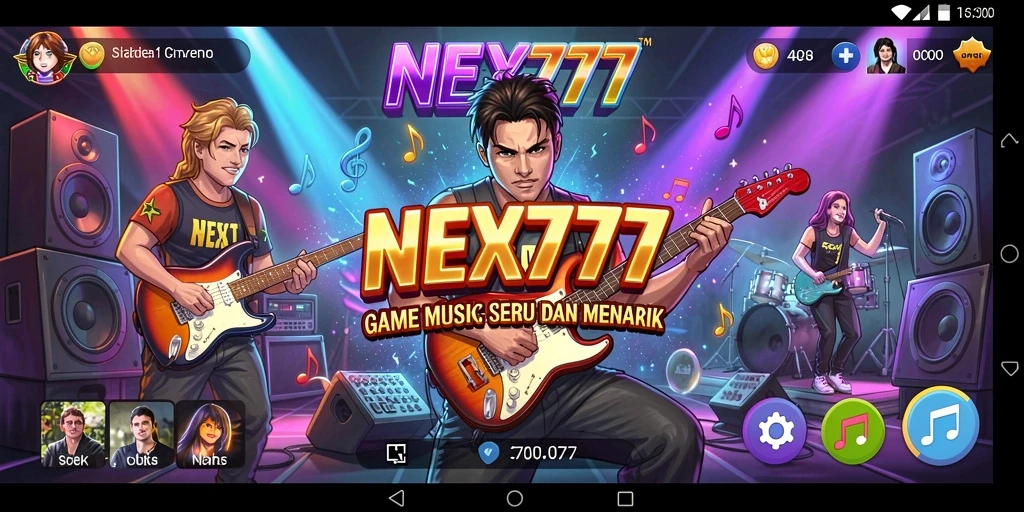 Tampilan gameplay NEX777 yang menyenangkan dan interaktif.