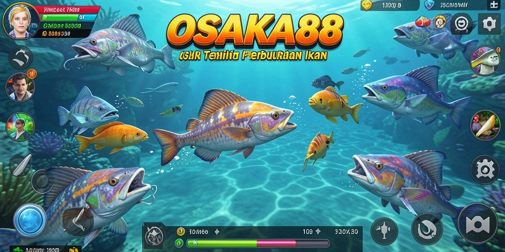 Tampilan gameplay OSAKA88 yang penuh aksi Tembak Ikan.