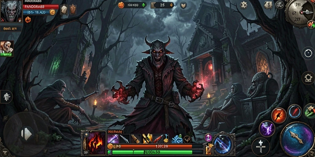 Gameplay PANDORA88 yang menakutkan dan mencekam.