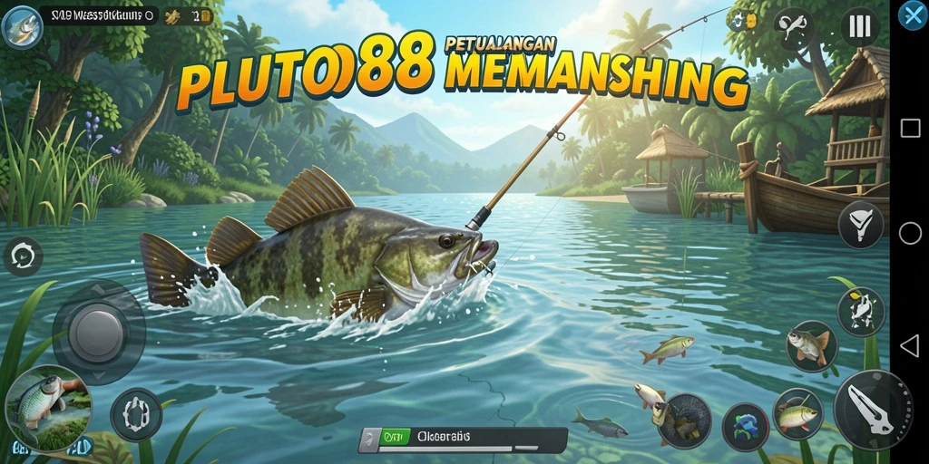Tangkapan besar menunjukkan keseruan gameplay PLUTO88.