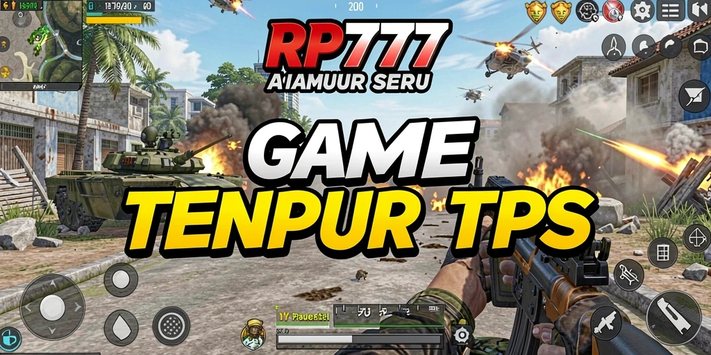Screenshot gameplay RP777 menampilkan aksi tempur yang mendebarkan.