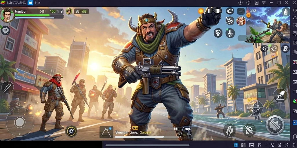 Tampilan menarik dari gameplay SOBATGAMING yang menggambarkan simulasi kehidupan.