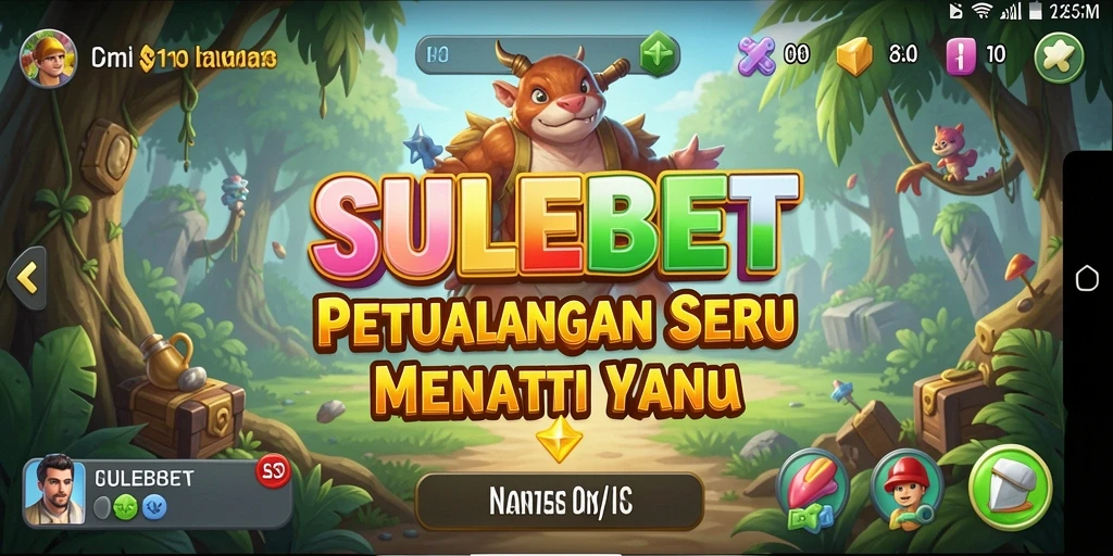 Screenshot SULEBET menampilkan aksi seru dalam petualangan.
