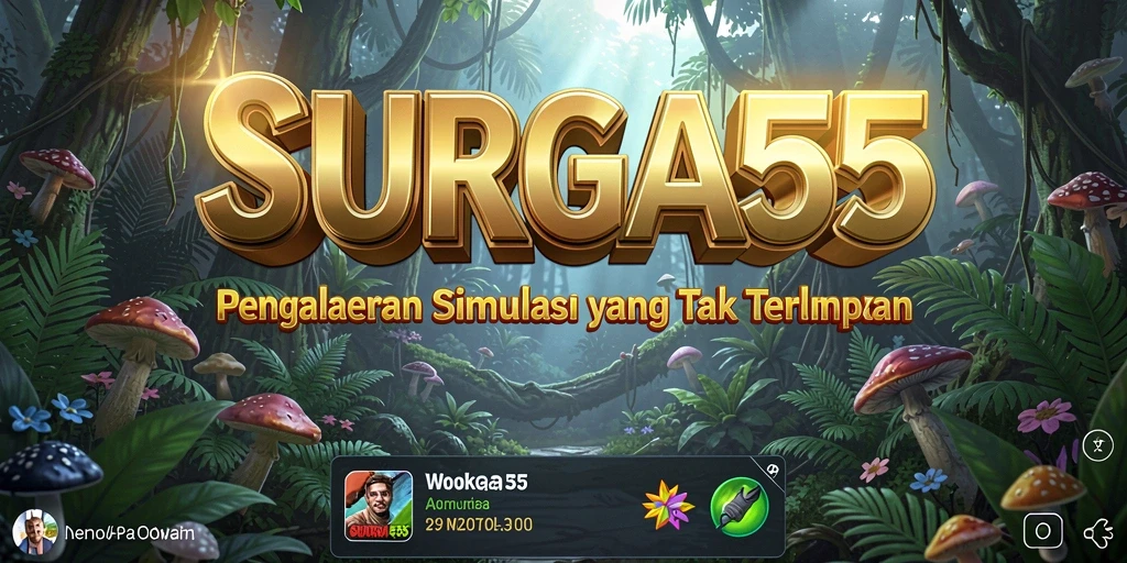 Gameplay SURGA55 yang menarik dan interaktif.